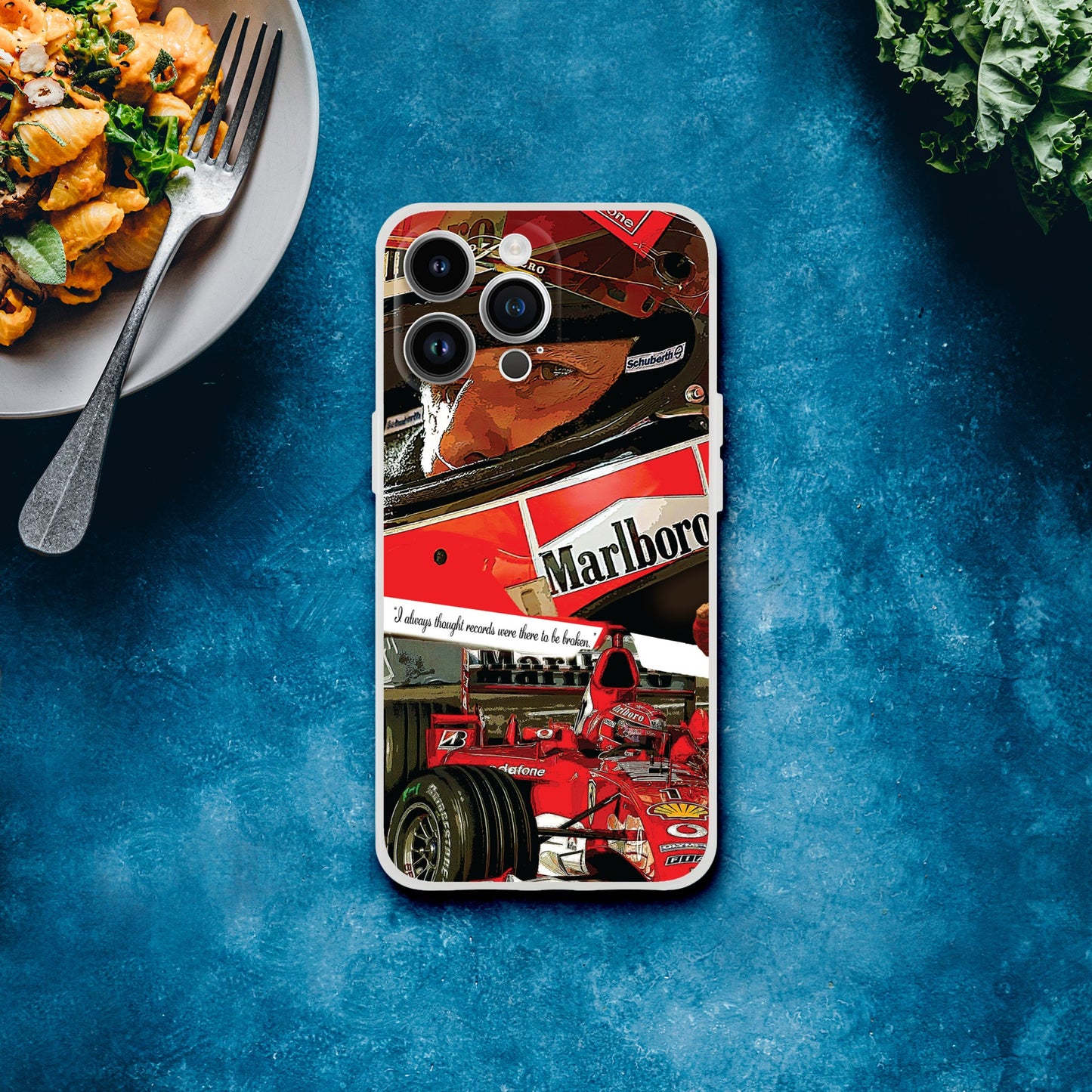 Michael Schumacher Custom Tribute Phone Flexi case