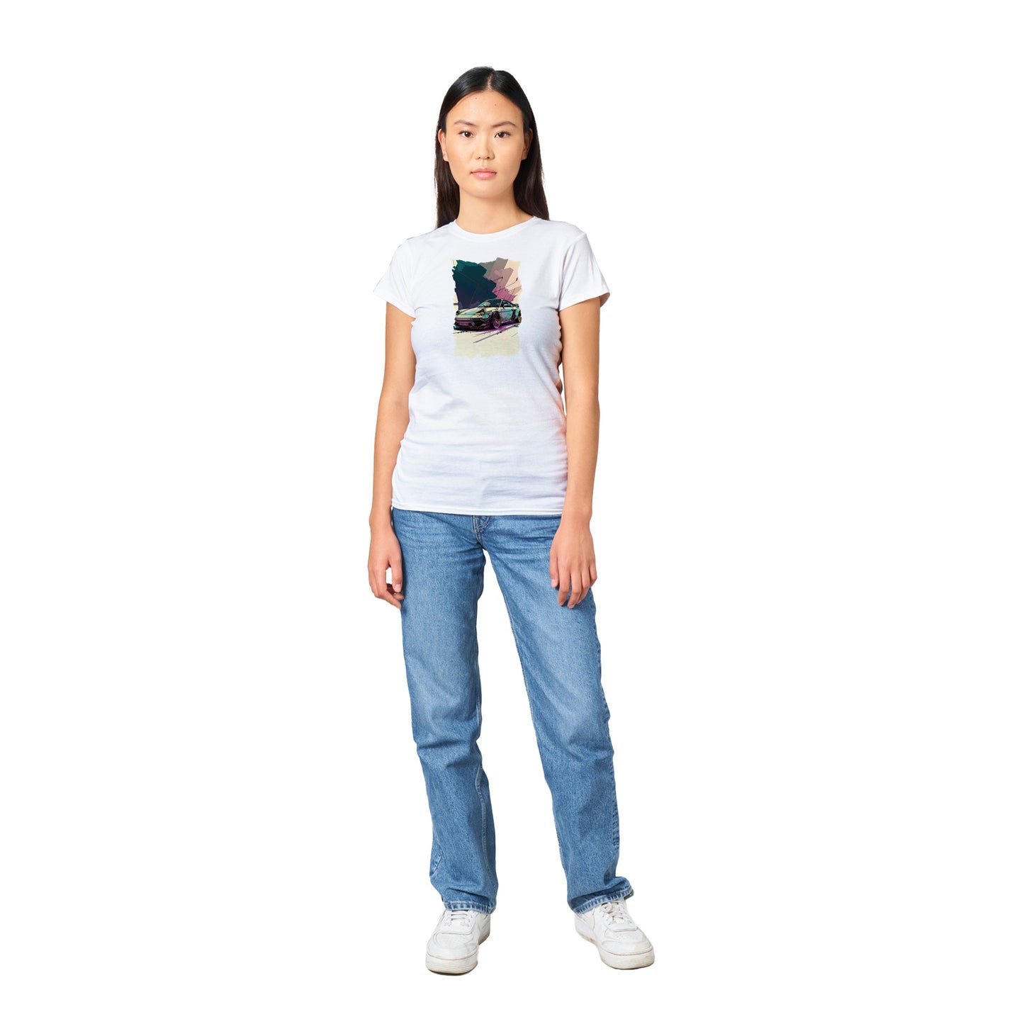 Crusin' 911 Classic Womens Crewneck T-shirt