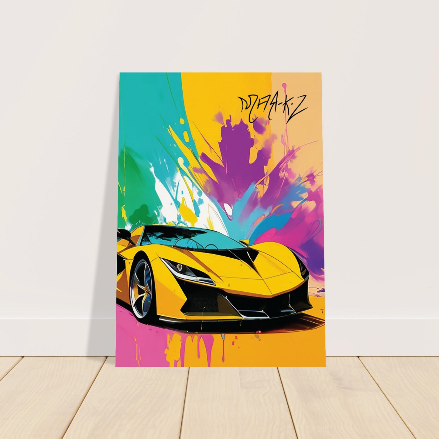 Supercar Delight Museum-Quality Matte Paper Poster