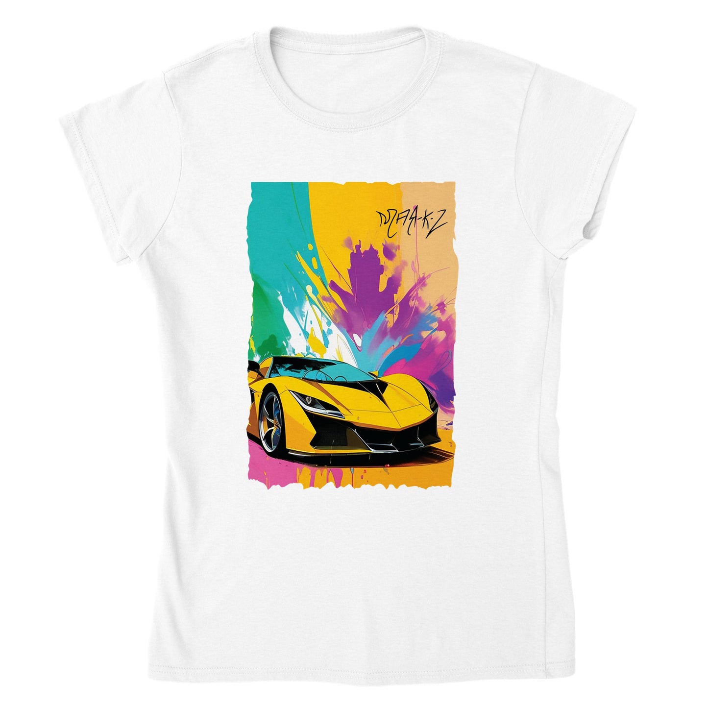 Supercar Delight Classic Womens Crewneck T-shirt