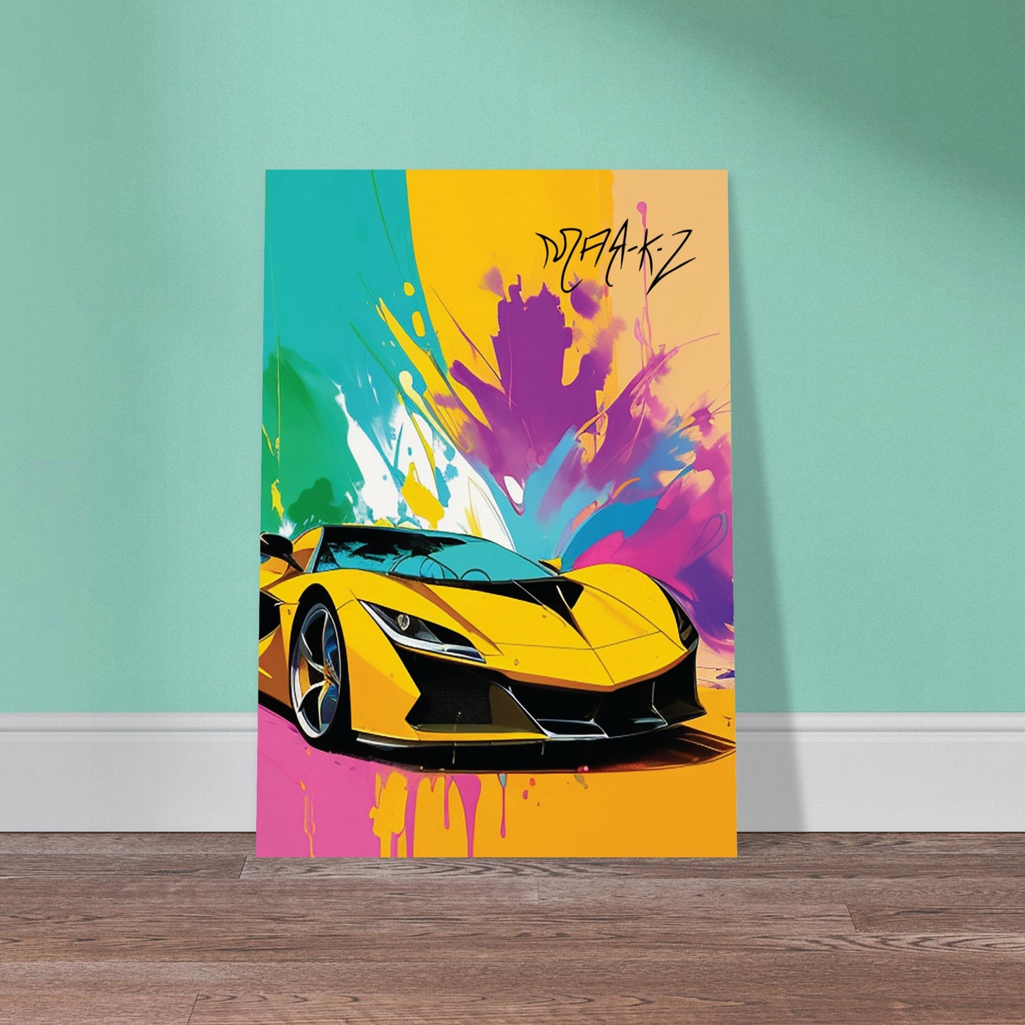 Supercar Delight Museum-Quality Matte Paper Poster