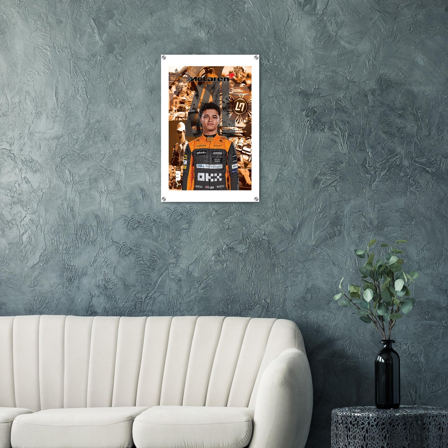 Lando Norris Custom Acrylic Print