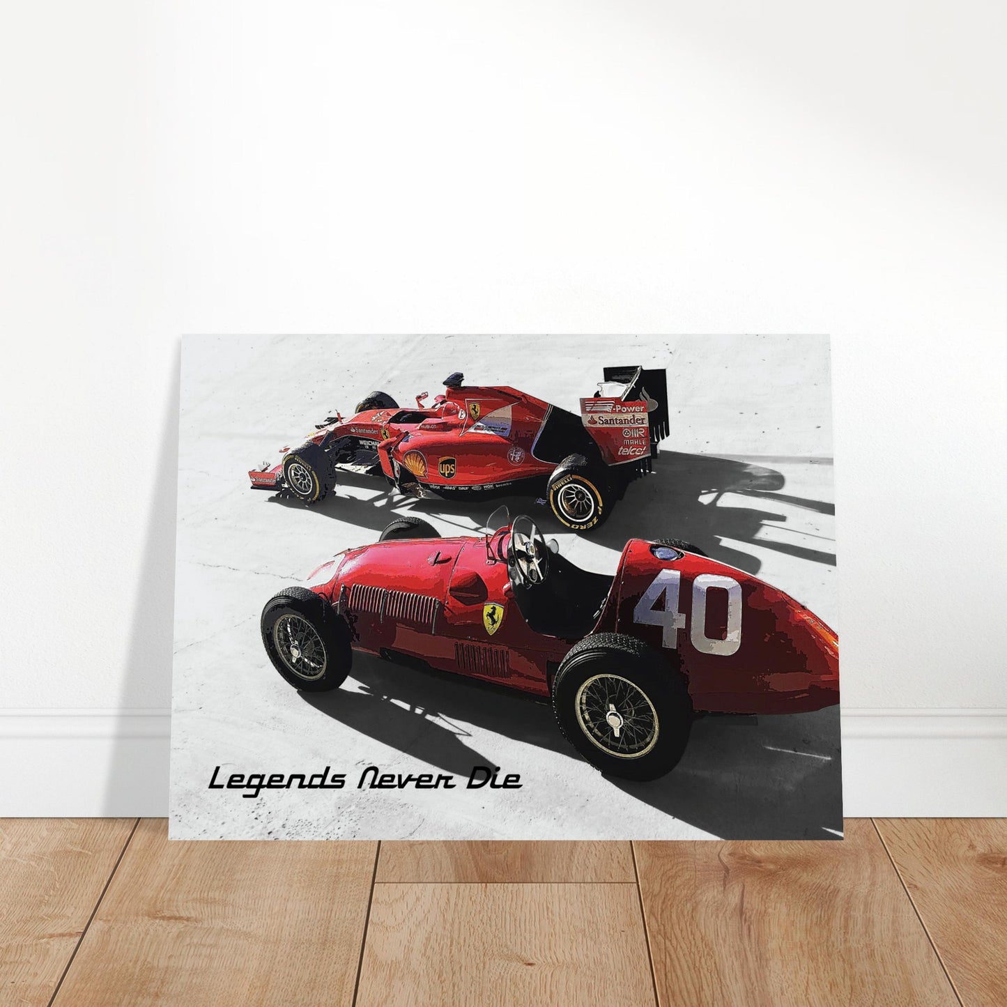 "Legends Never Die" Premium Semi-Glossy Paper Poster