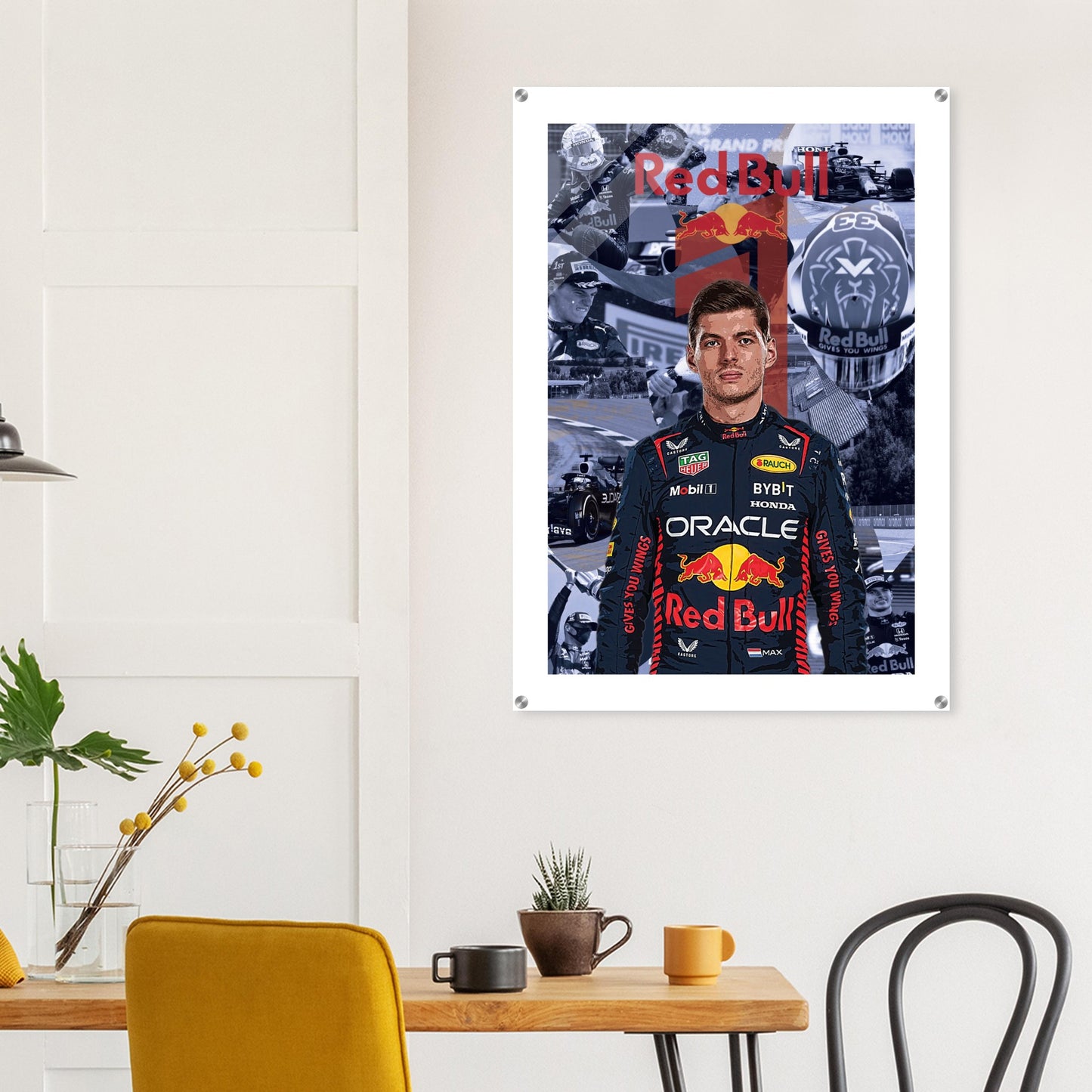 Max Verstappen Custom Acrylic Print