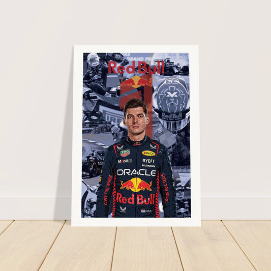 Max Verstappen Custom Museum-Quality Matte Paper Poster