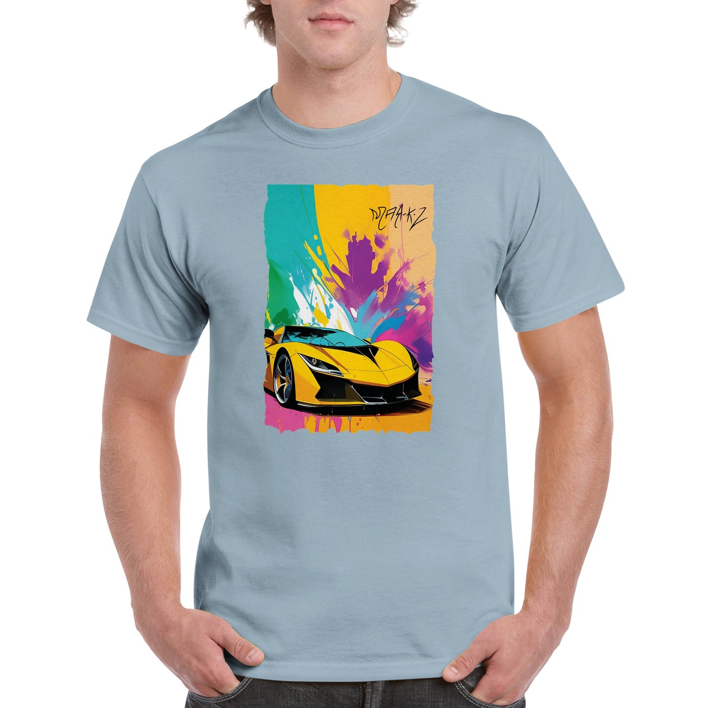 Supercar Delight Heavyweight Unisex Crewneck T-shirt