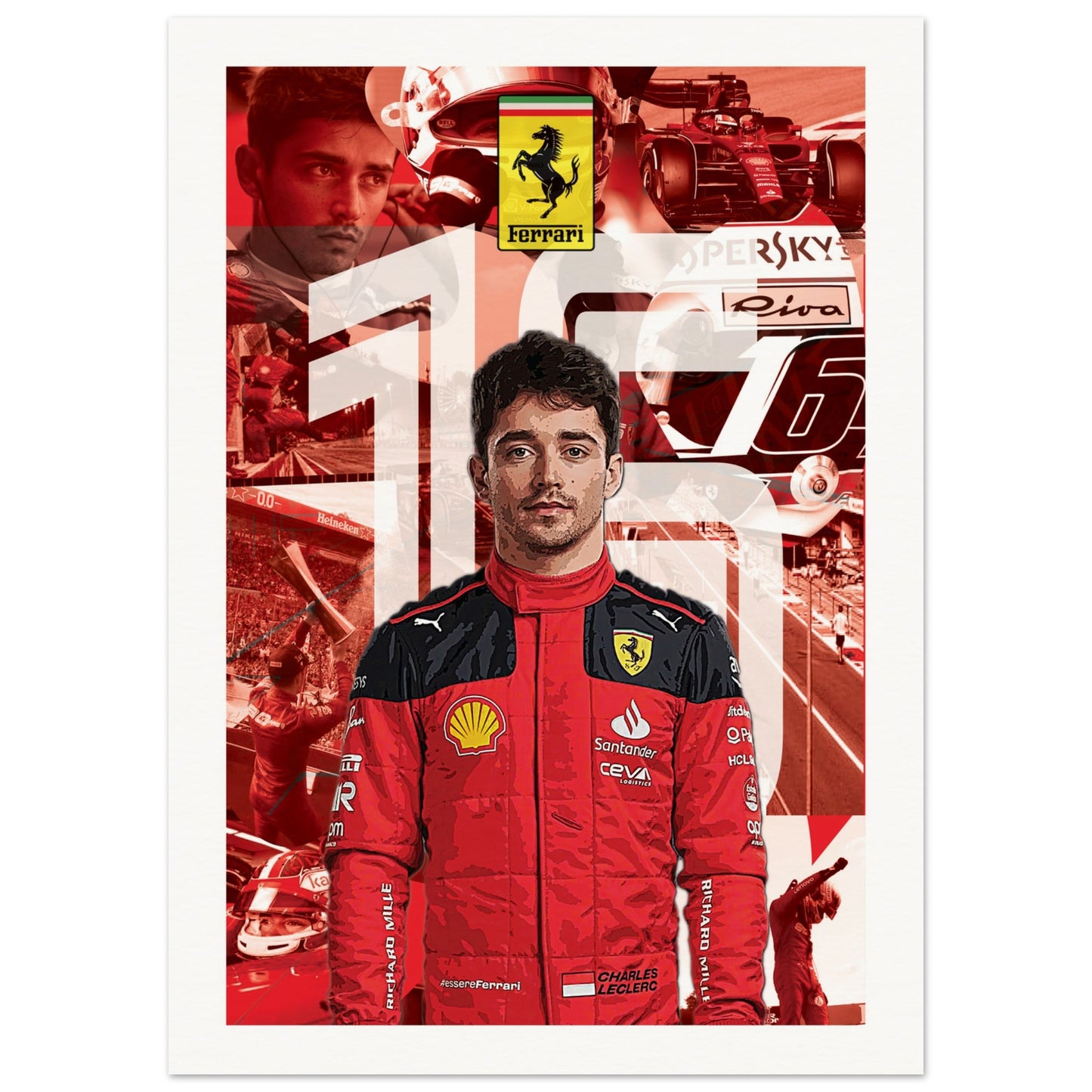 Charles Leclerc Custom Museum-Quality Matte Paper Poster