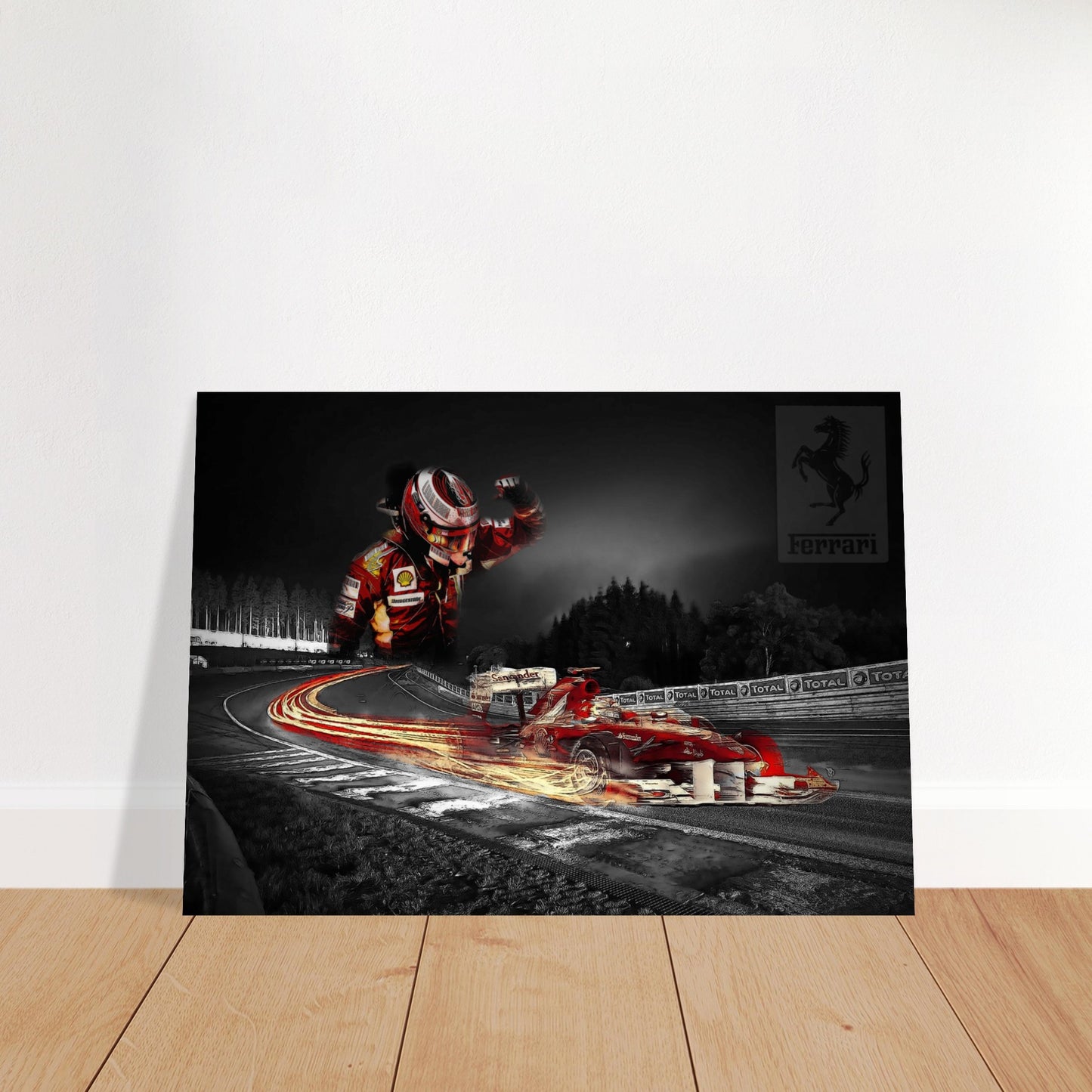 Spa-F1 Custom Premium Semi-Glossy Paper Poster