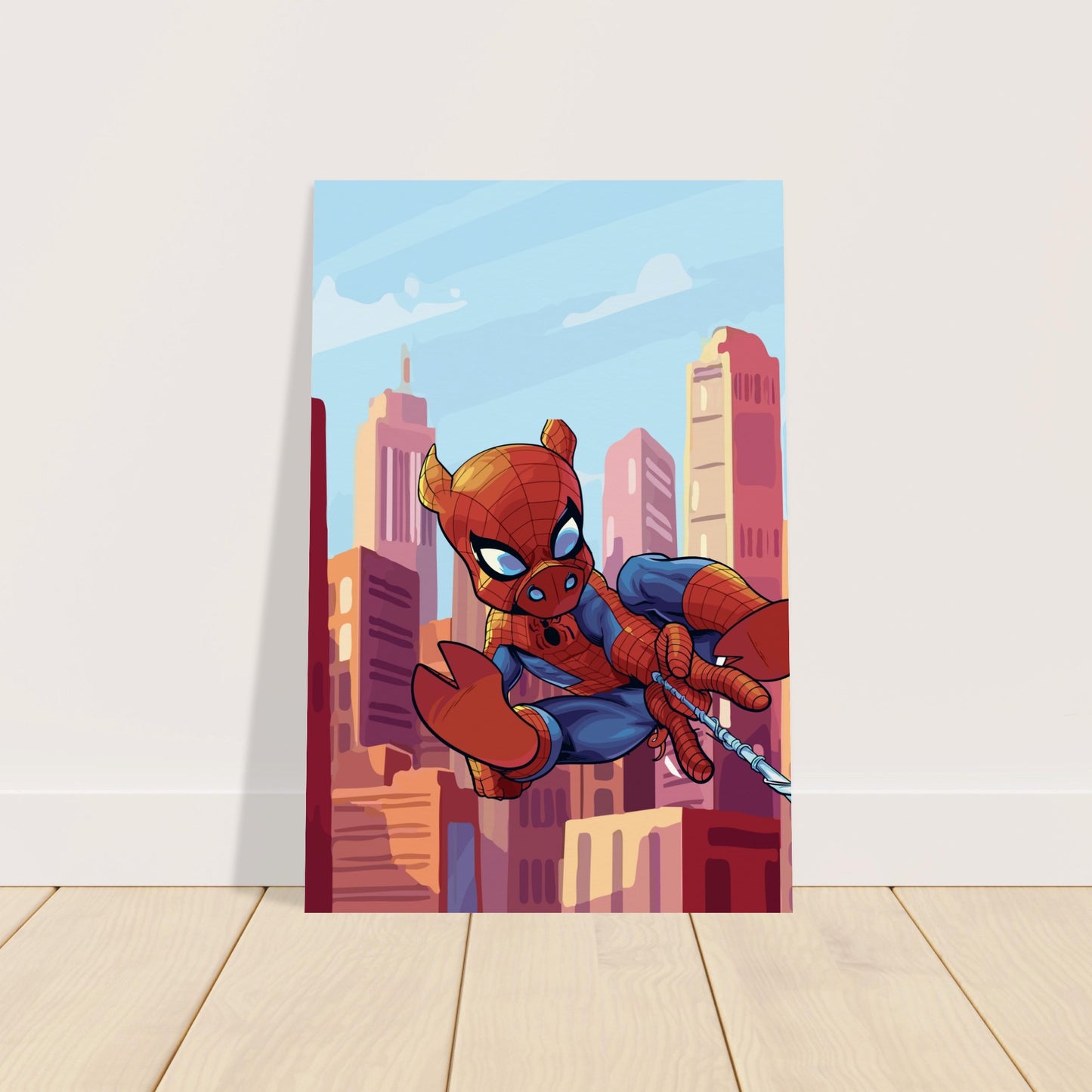 Spider-Pig Museum-Quality Matte Paper Poster