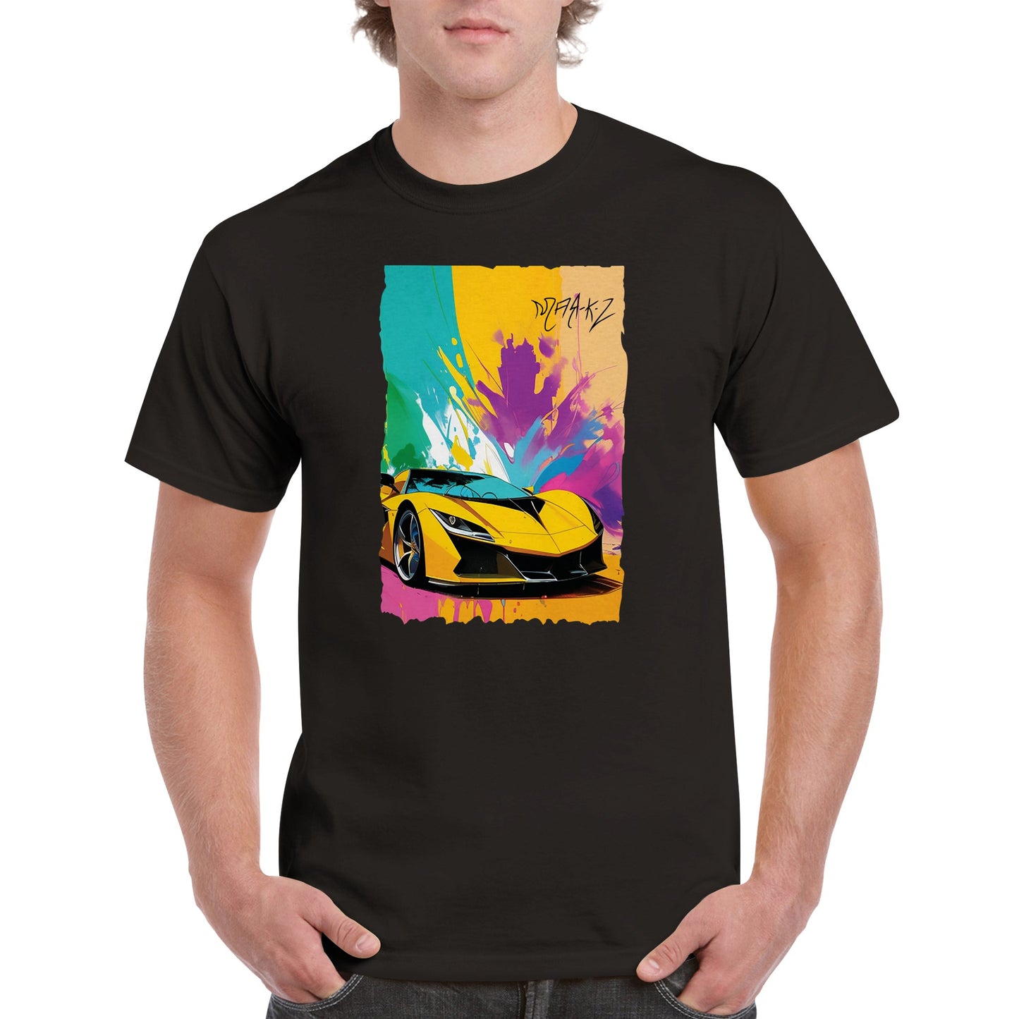 Supercar Delight Heavyweight Unisex Crewneck T-shirt