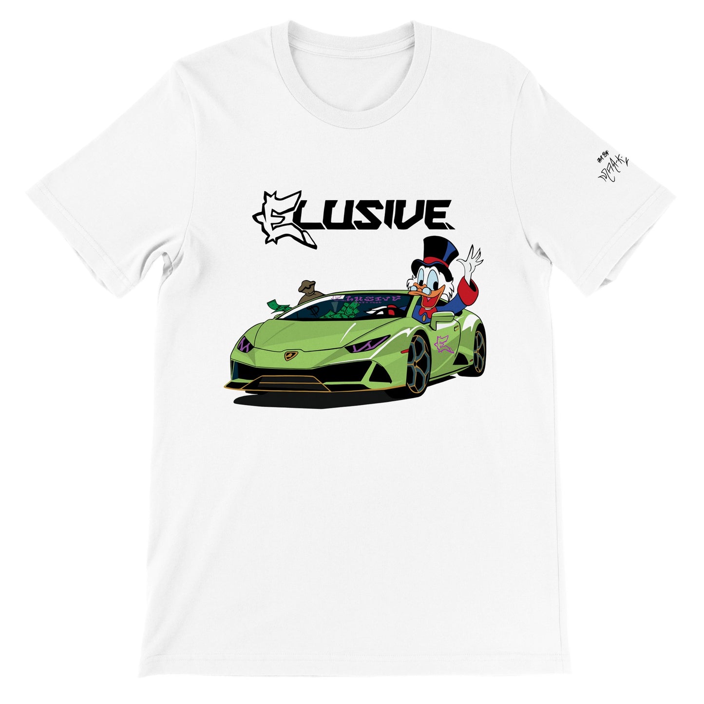 Lambo Scrooge Premium Unisex Crewneck T-shirt