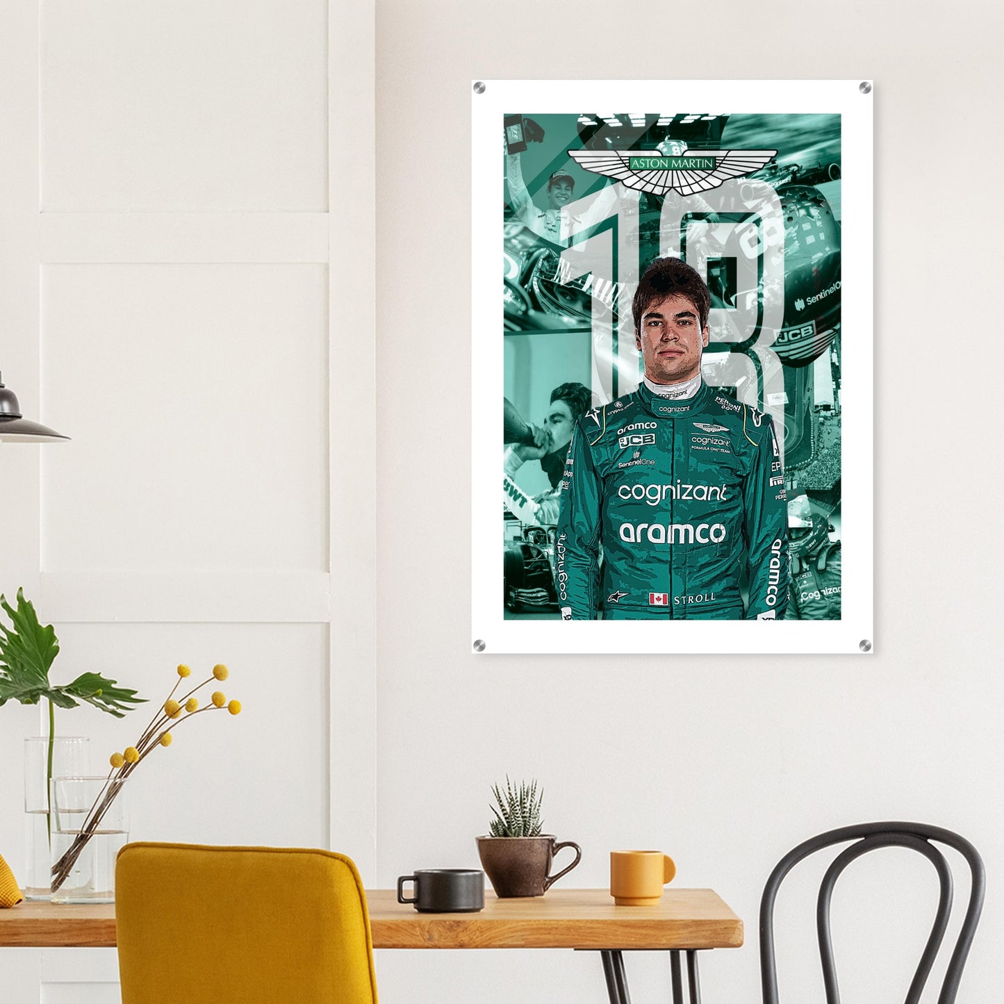 Lance Stroll Custom Acrylic Print