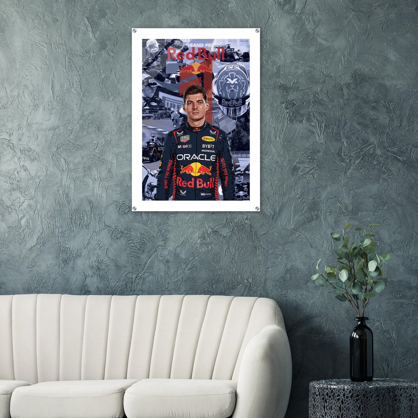 Max Verstappen Custom Acrylic Print