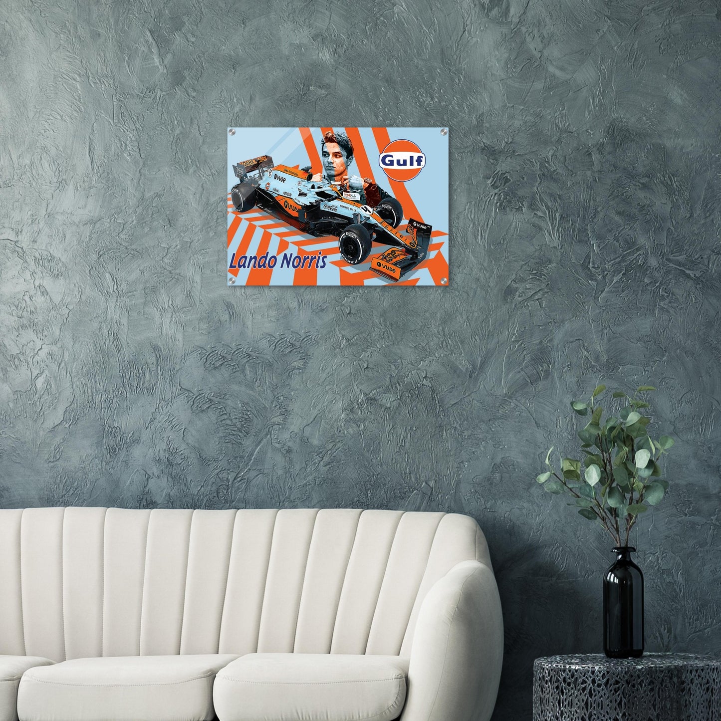 Lando Gulf Tribute Acrylic Print