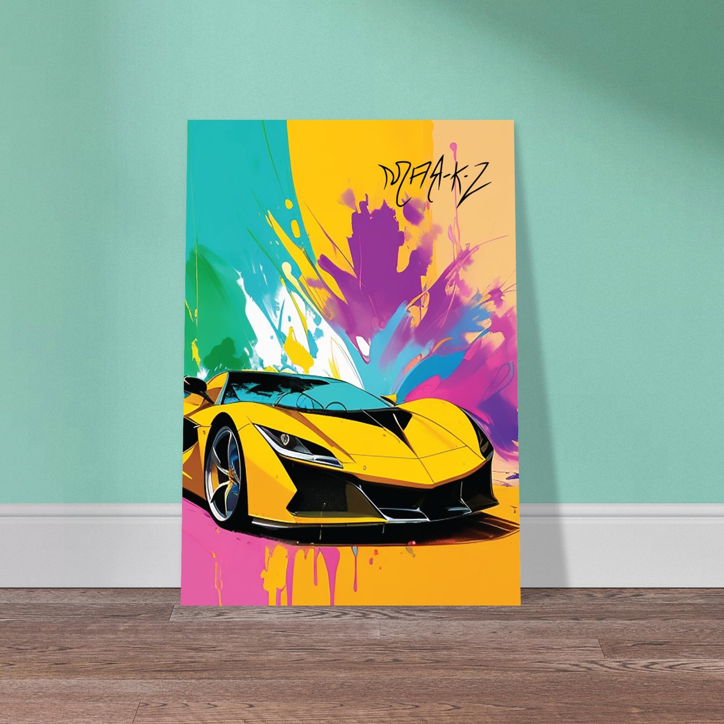 Supercar Delight Classic Semi-Glossy Paper Poster