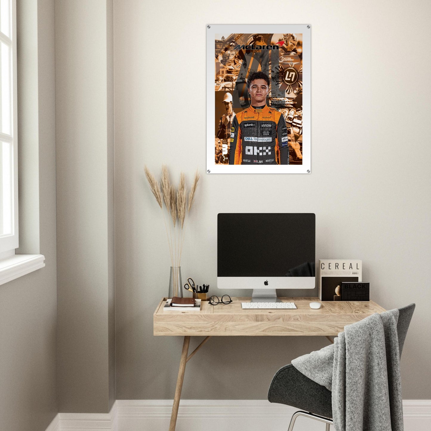 Lando Norris Custom Acrylic Print