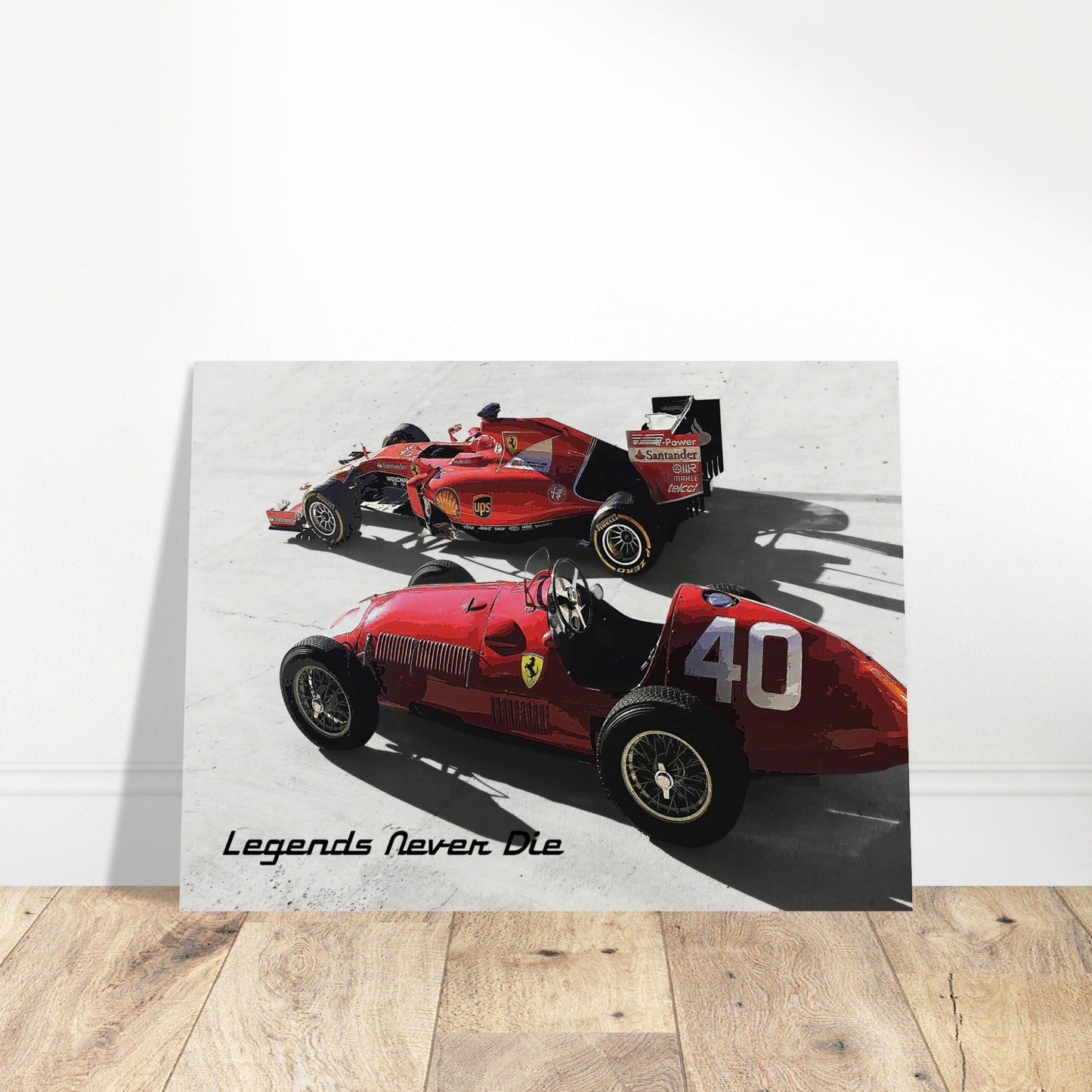 "Legends Never Die" Museum-Quality Matte Paper Poster