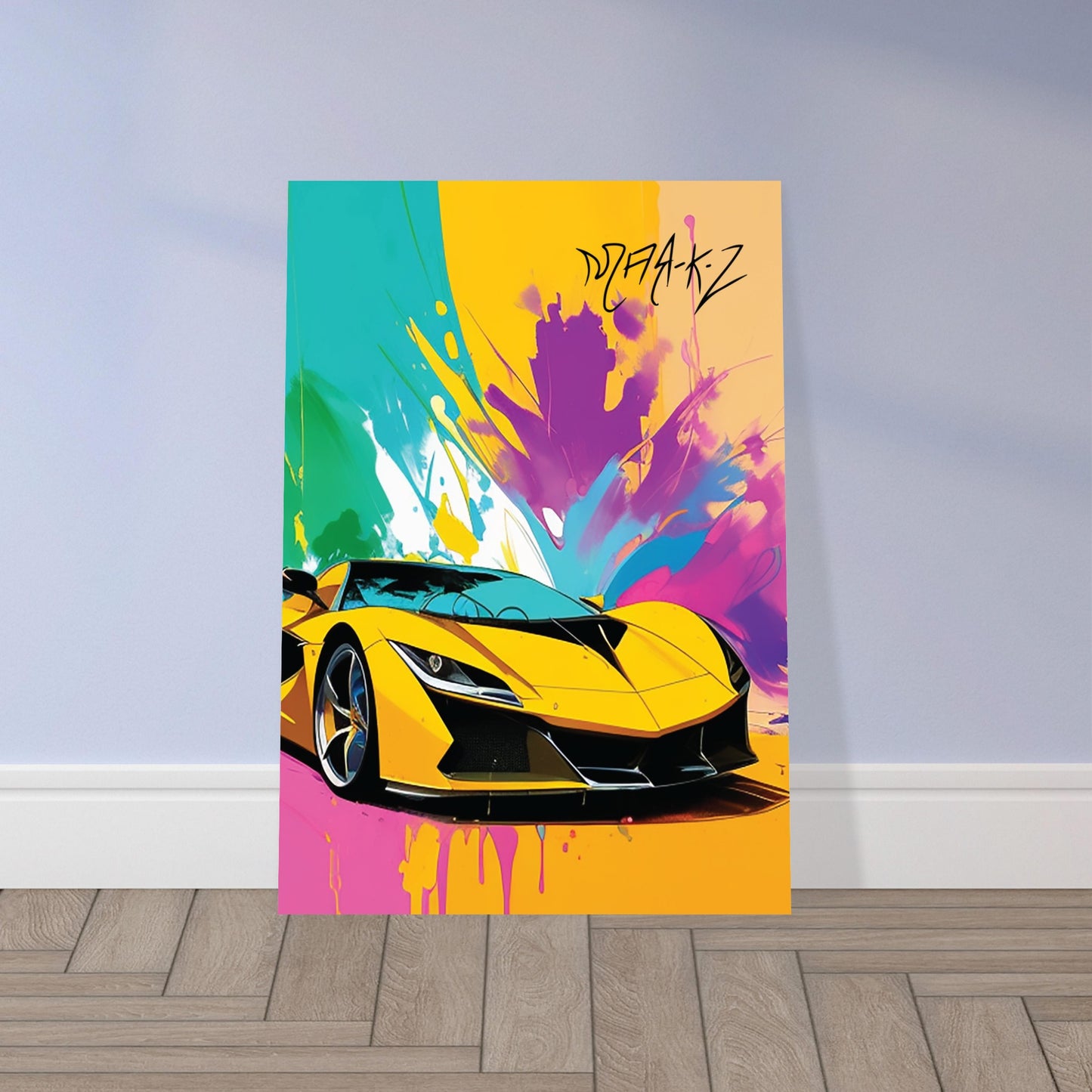 Supercar Delight Premium Semi-Glossy Paper Poster