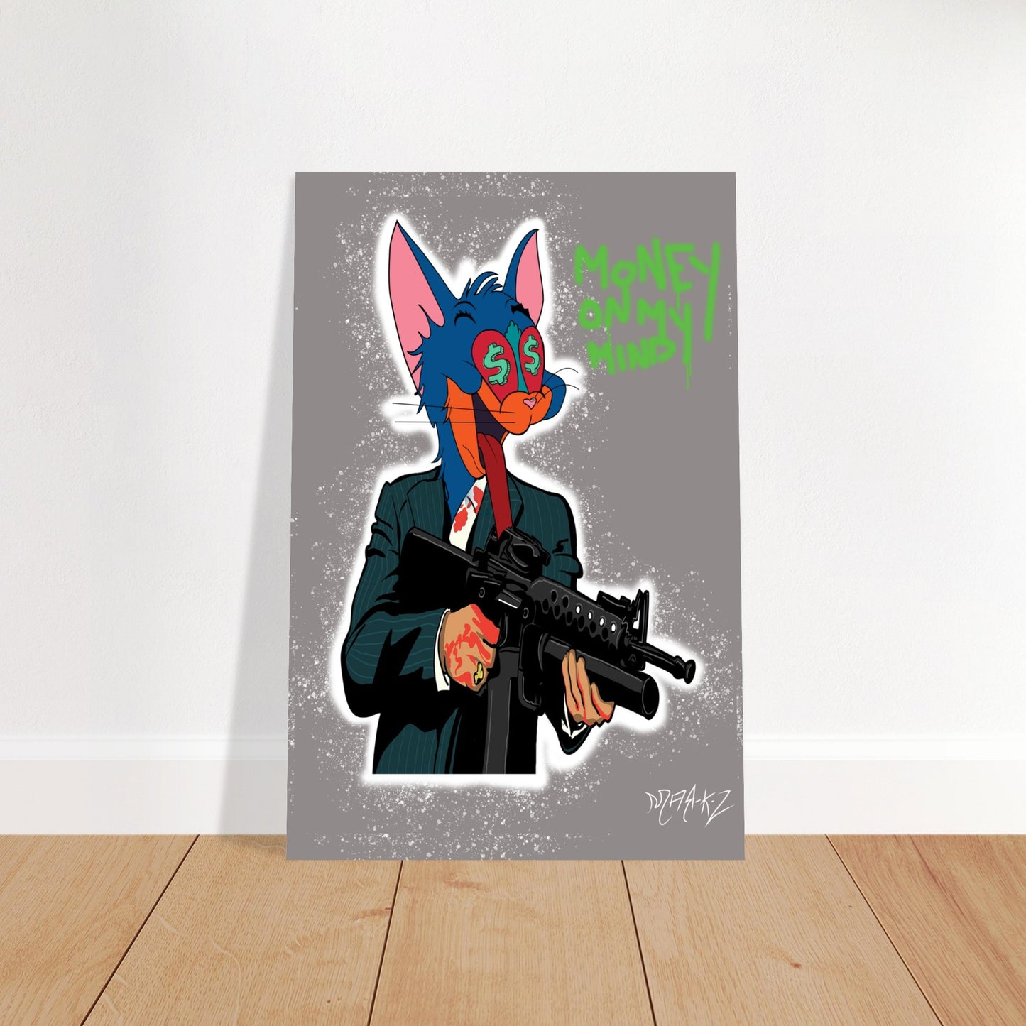 Money on my Mind Premium Semi-Glossy Paper Poster