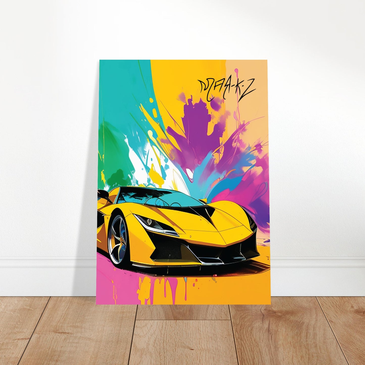 Supercar Delight Classic Semi-Glossy Paper Poster