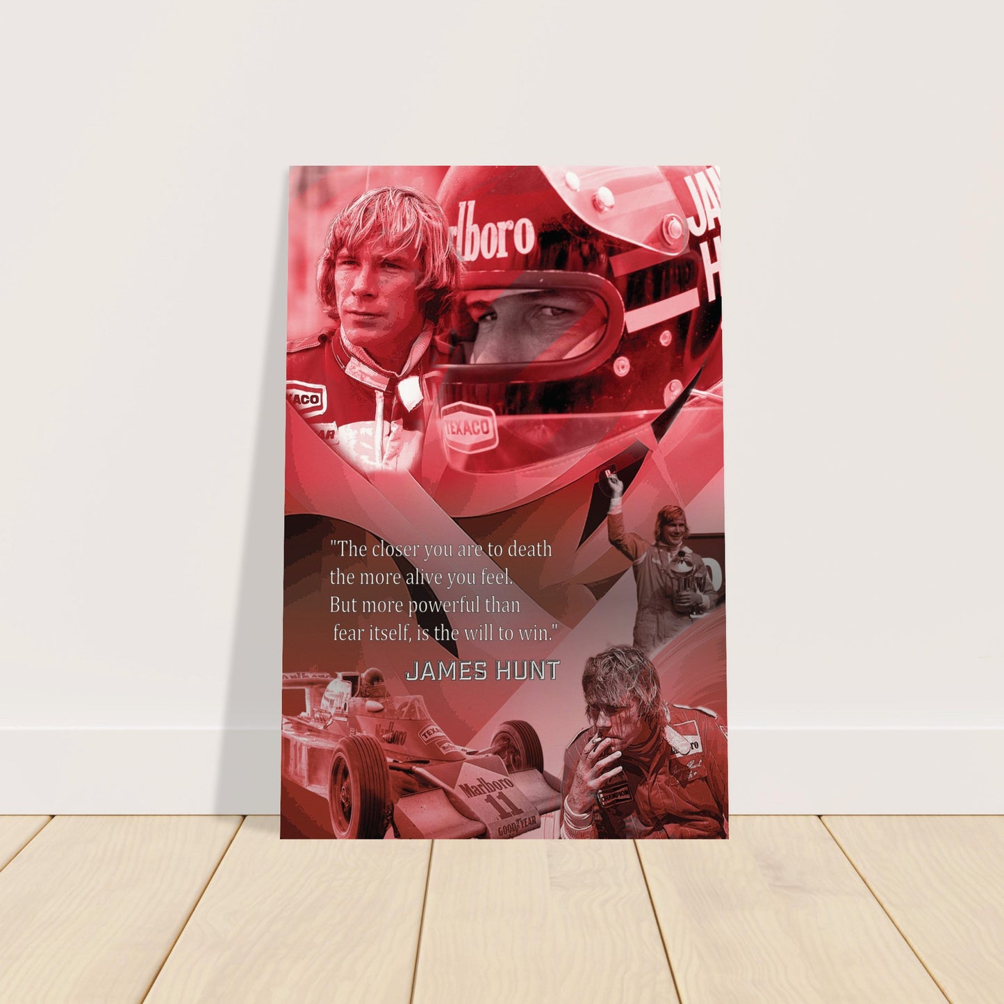 James Hunt Custom Tribute Museum-Quality Matte Paper Poster