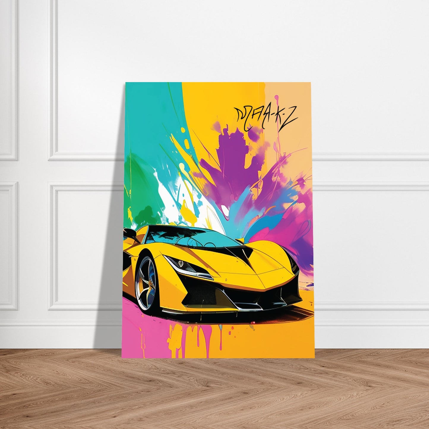 Supercar Delight Classic Semi-Glossy Paper Poster