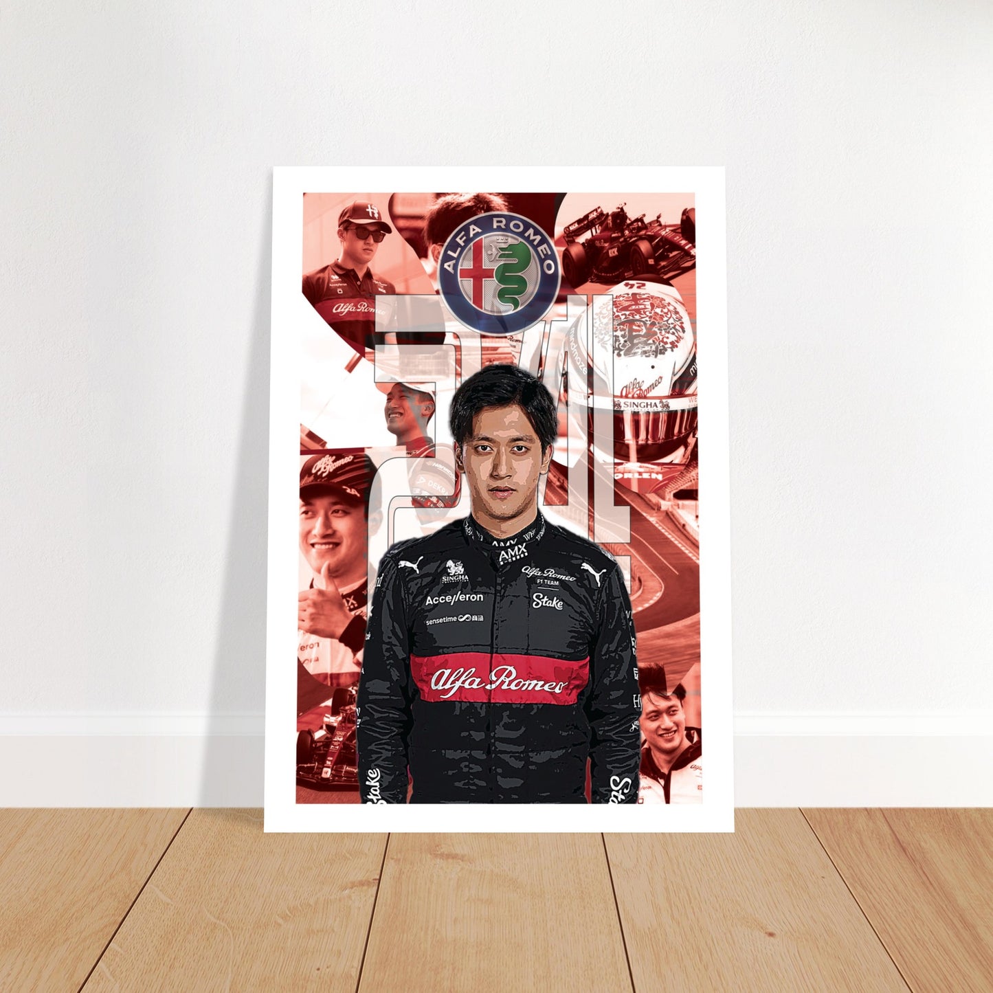 Zhou Guanyu Custom Premium Semi-Glossy Paper Poster