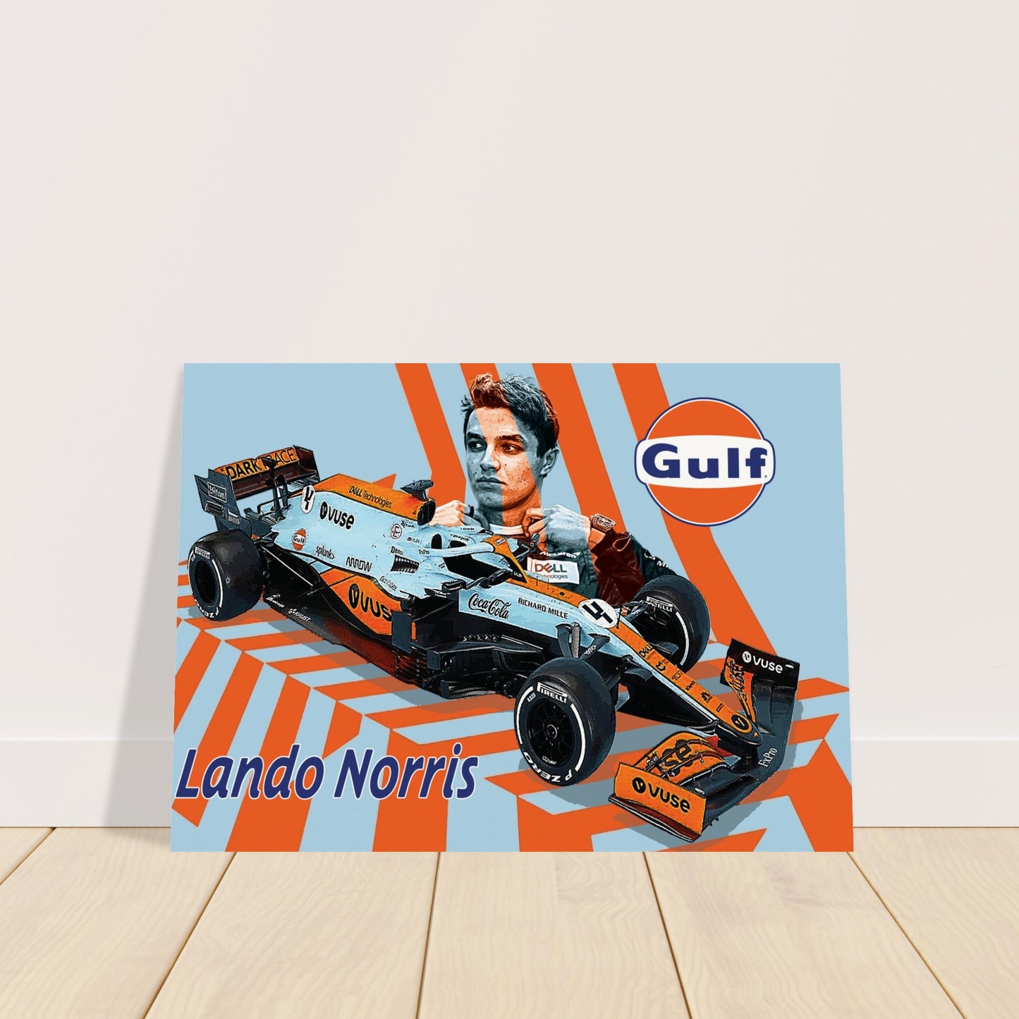 Lando Gulf Tribute Museum-Quality Matte Paper Poster