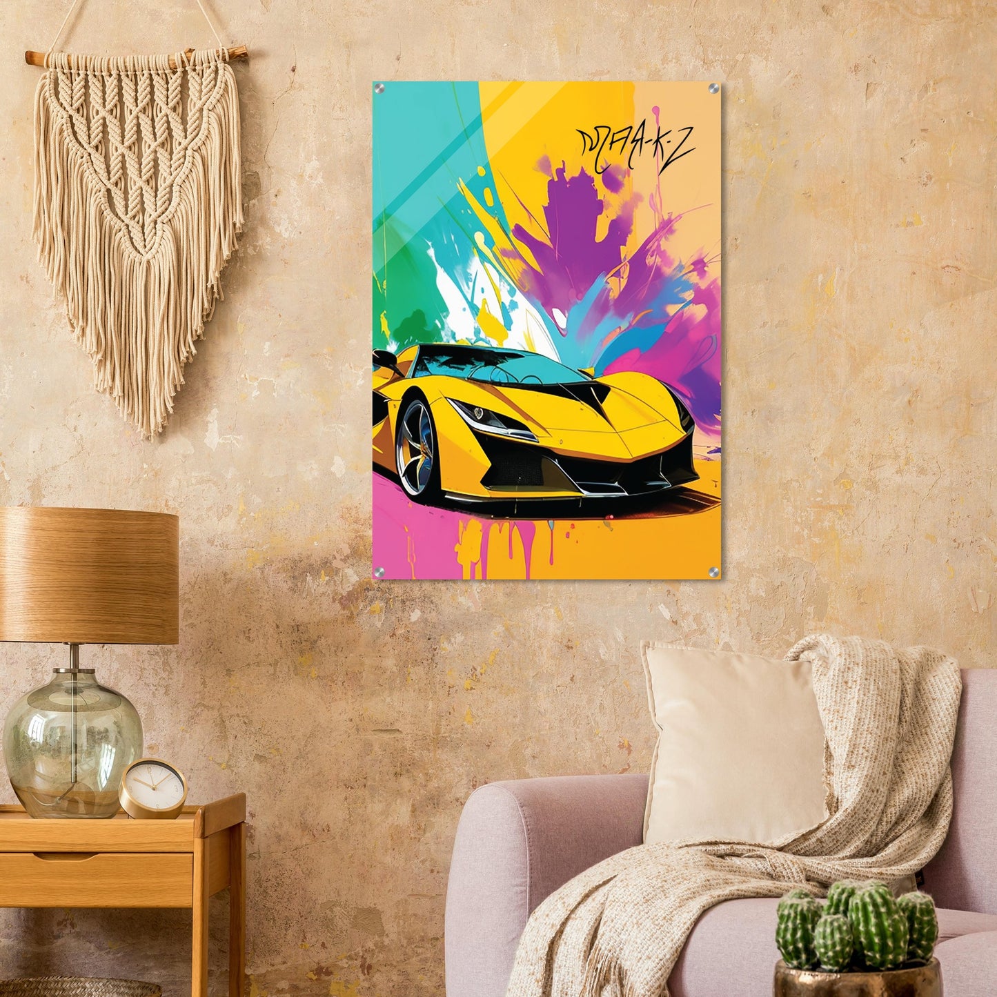 Supercar Delight Acrylic Print