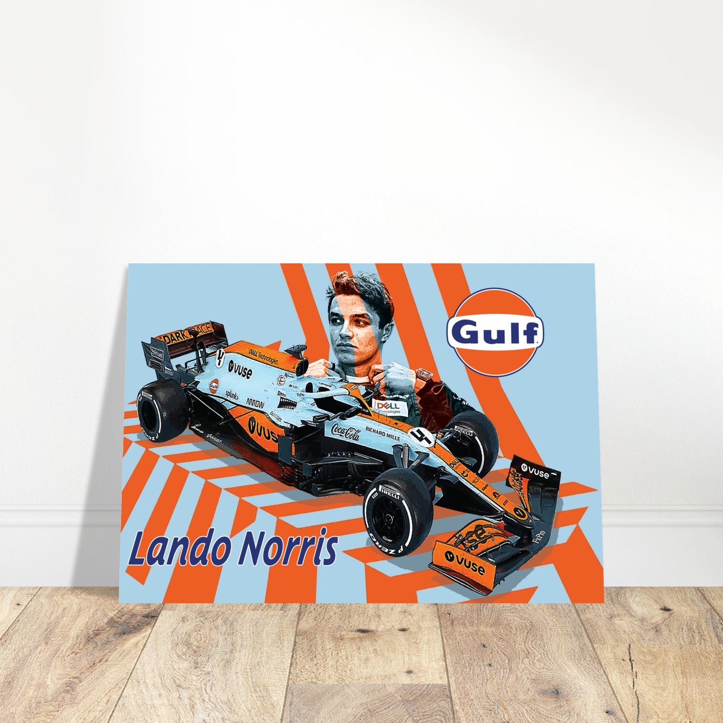 Lando Gulf Tribute Premium Semi-Glossy Paper Poster