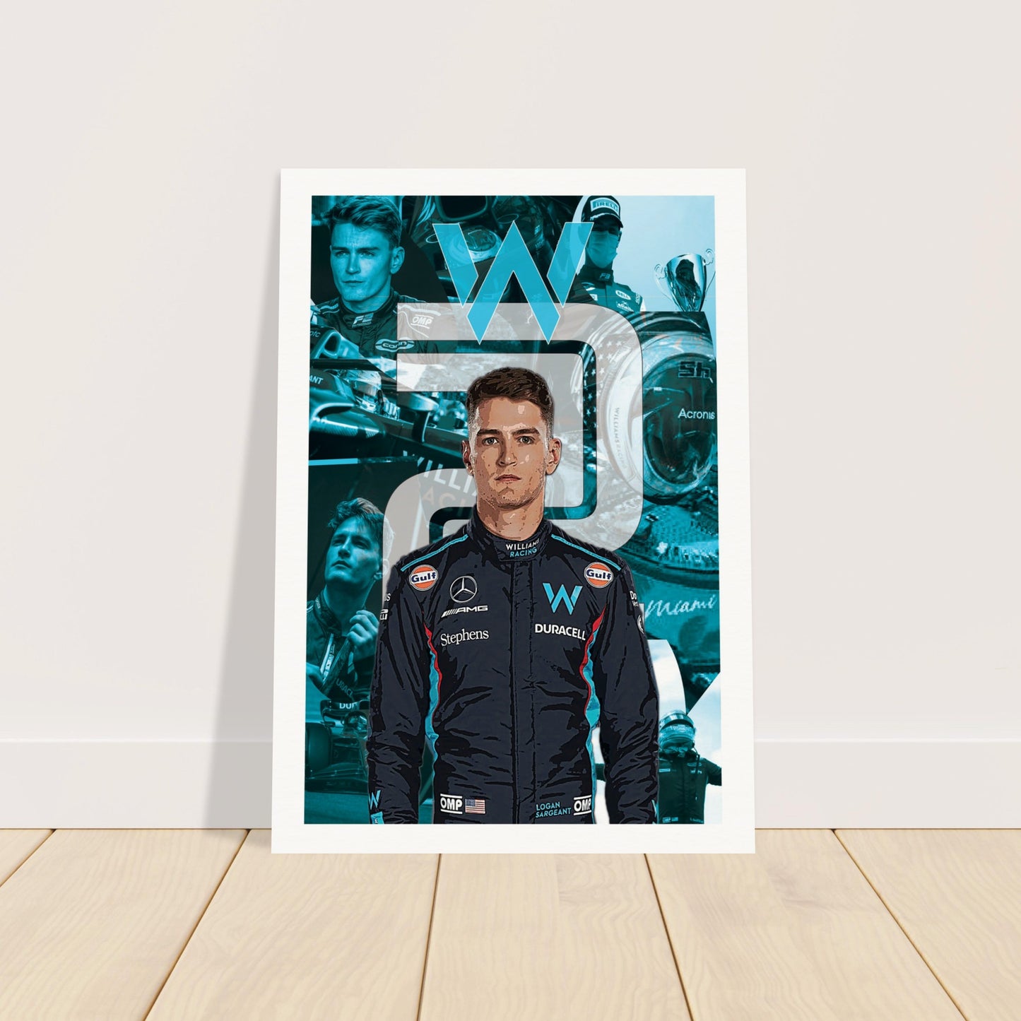 Logan Sargeant Custom Museum-Quality Matte Paper Poster