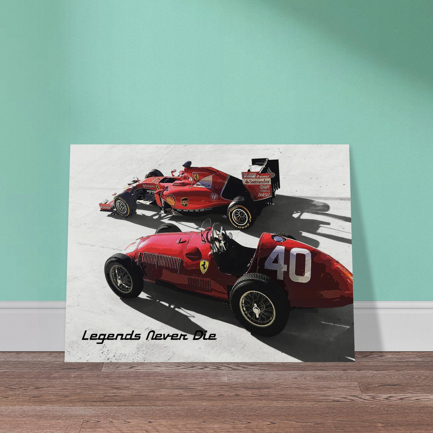 "Legends Never Die" Museum-Quality Matte Paper Poster