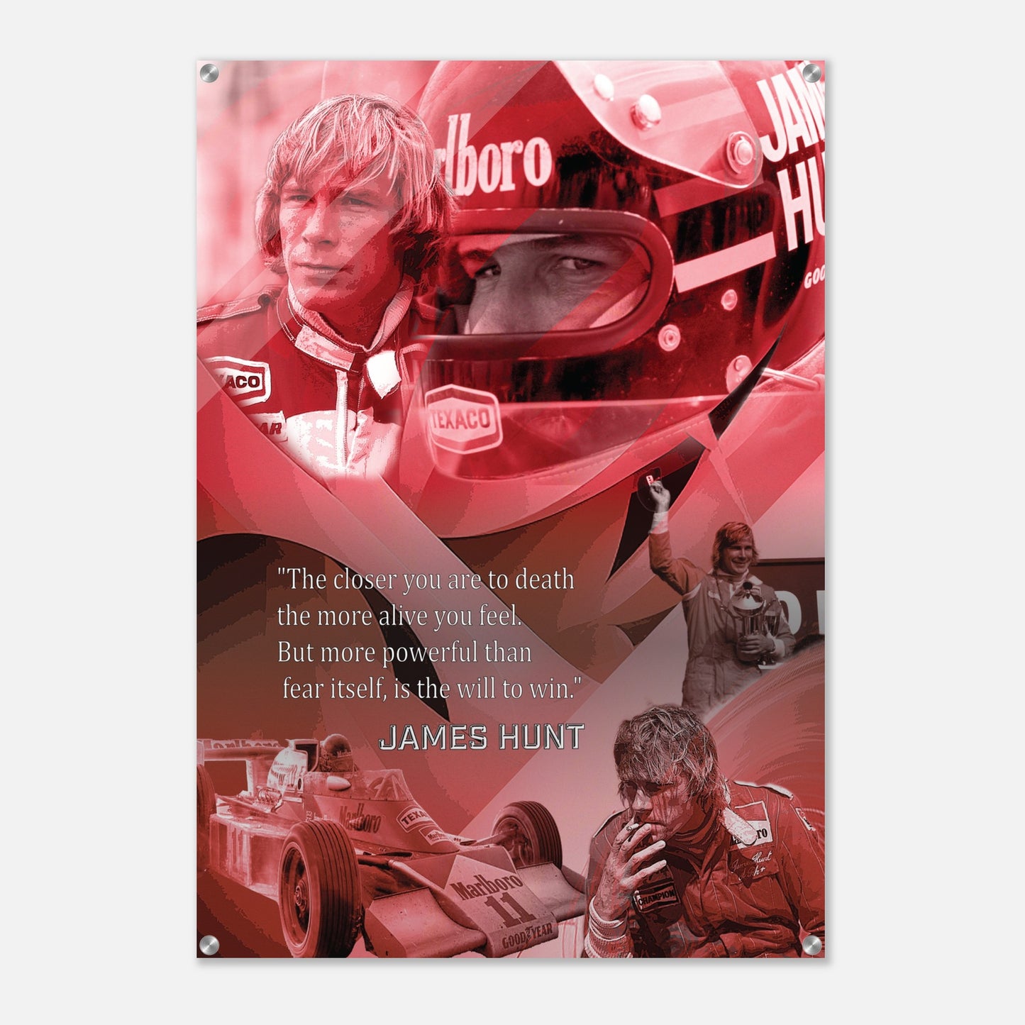 James Hunt Custom Tribute Acrylic Print