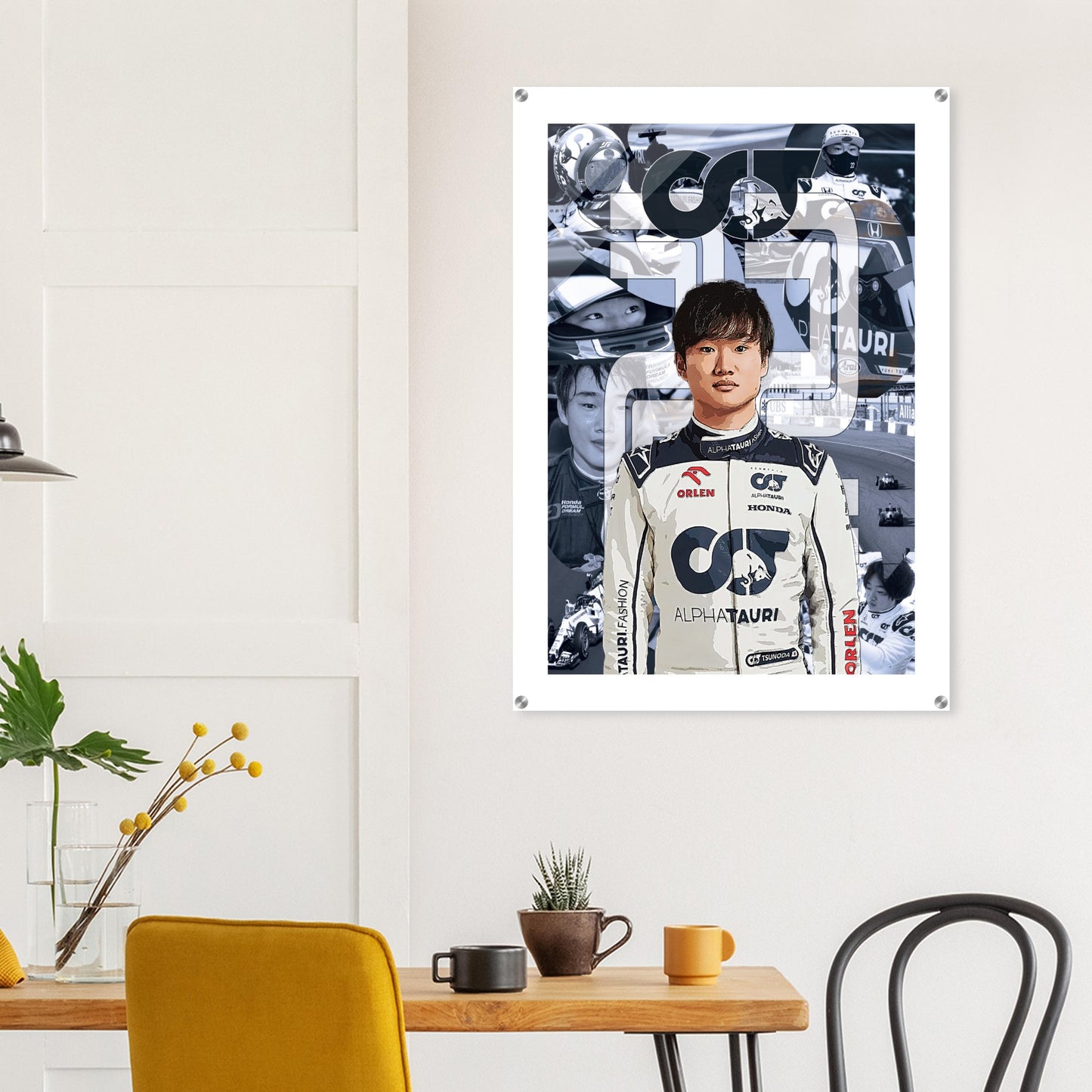 Yuki Tsunoda Custom Acrylic Print