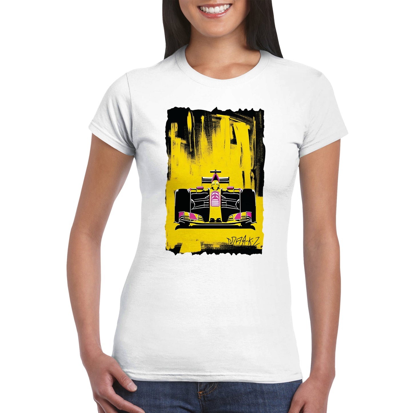 Custom Formula One Classic Womens Crewneck T-shirt