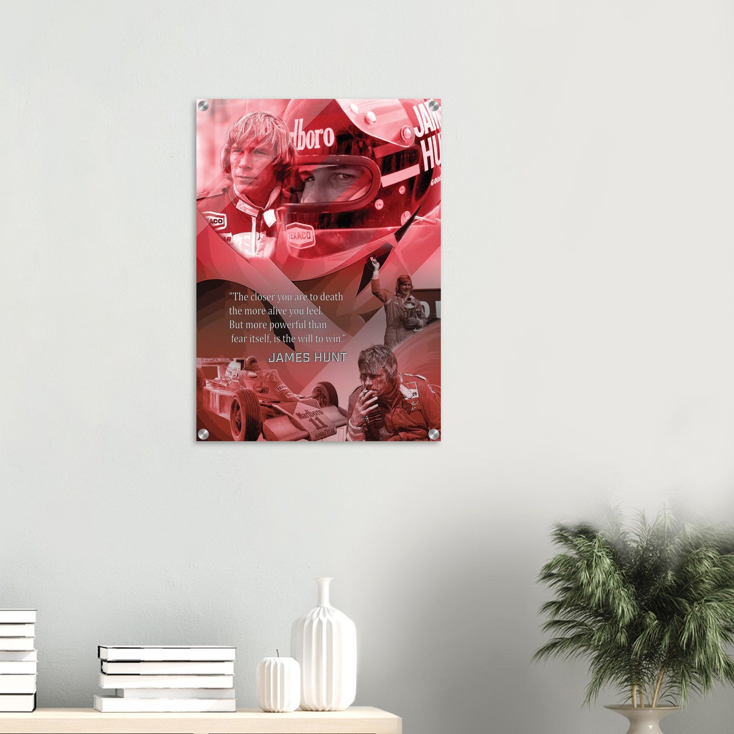 James Hunt Custom Tribute Acrylic Print