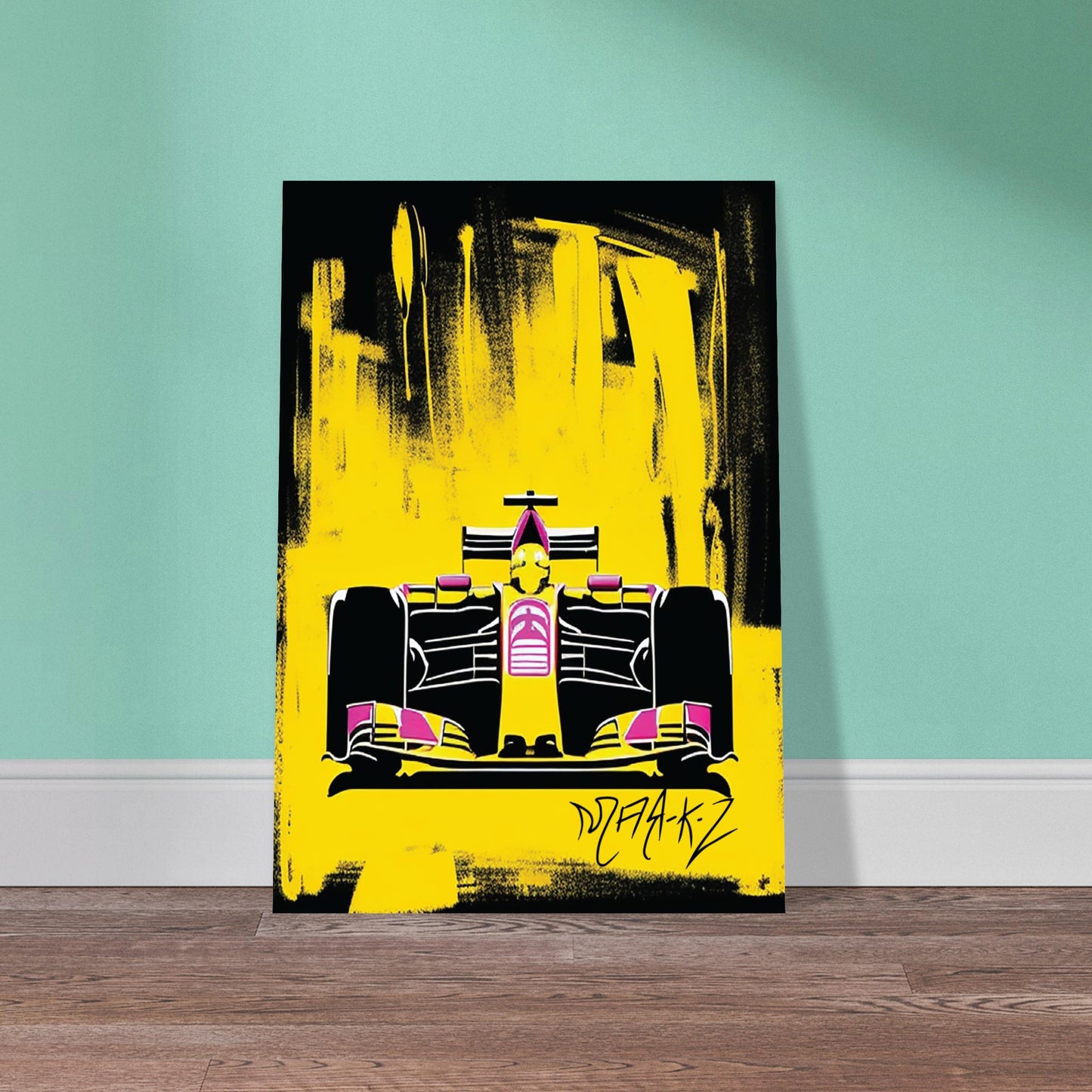 Custom Formula One Classic Semi-Glossy Paper Poster