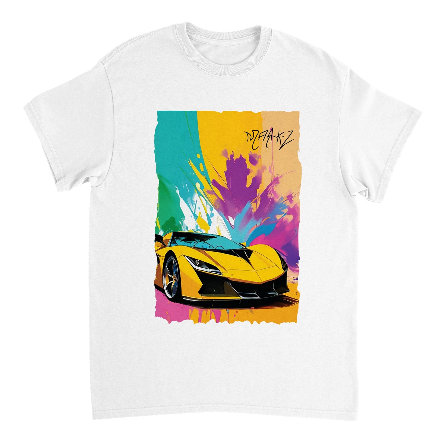 Supercar Delight Heavyweight Unisex Crewneck T-shirt