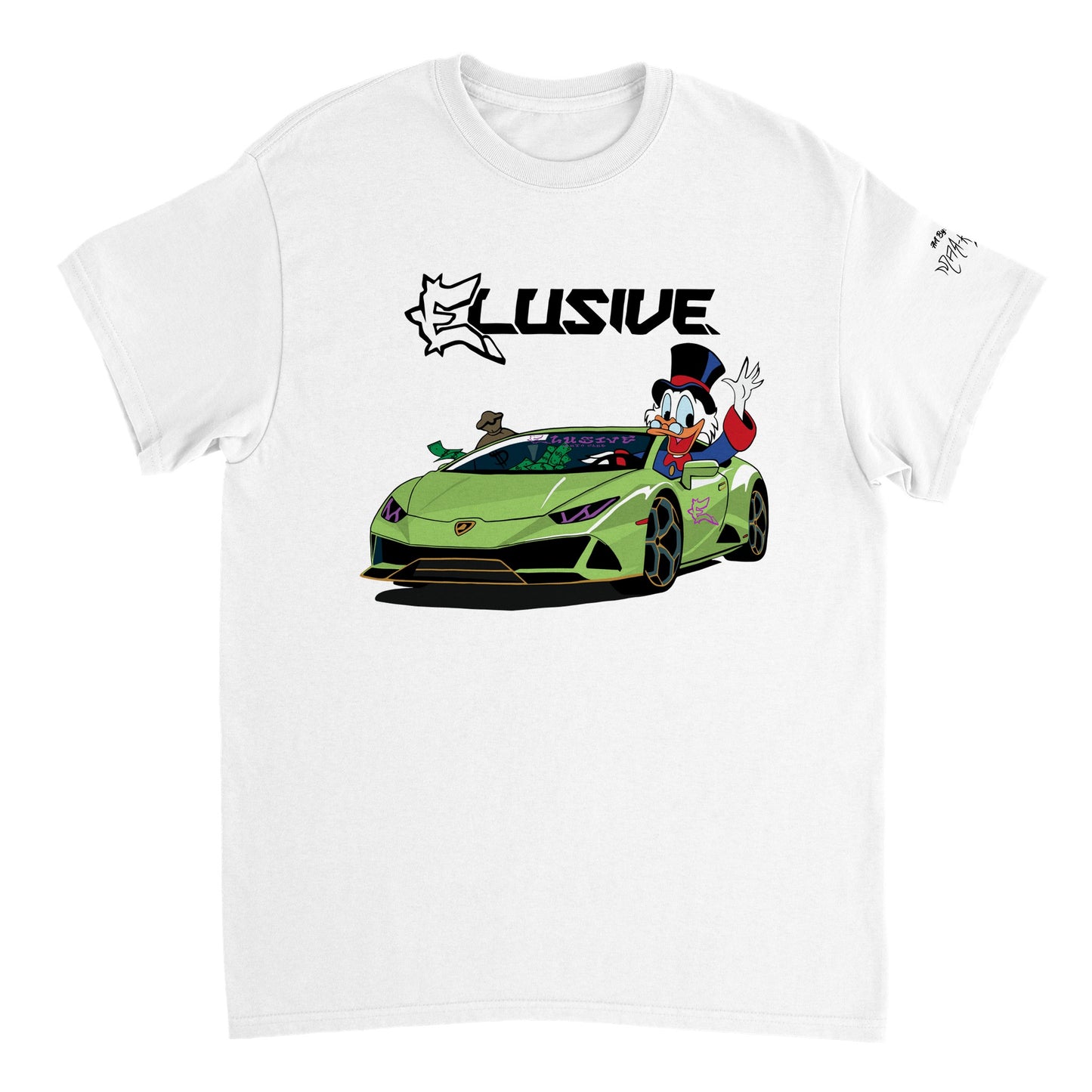 Lambo Scrooge Heavyweight Unisex Crewneck T-shirt