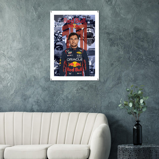 Sergio Perez Custom Acrylic Print