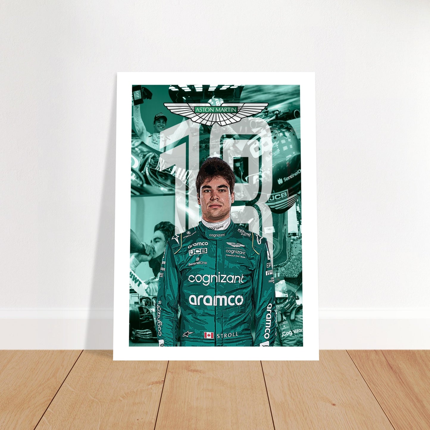 Lance Stroll Custom Premium Semi-Glossy Paper Poster