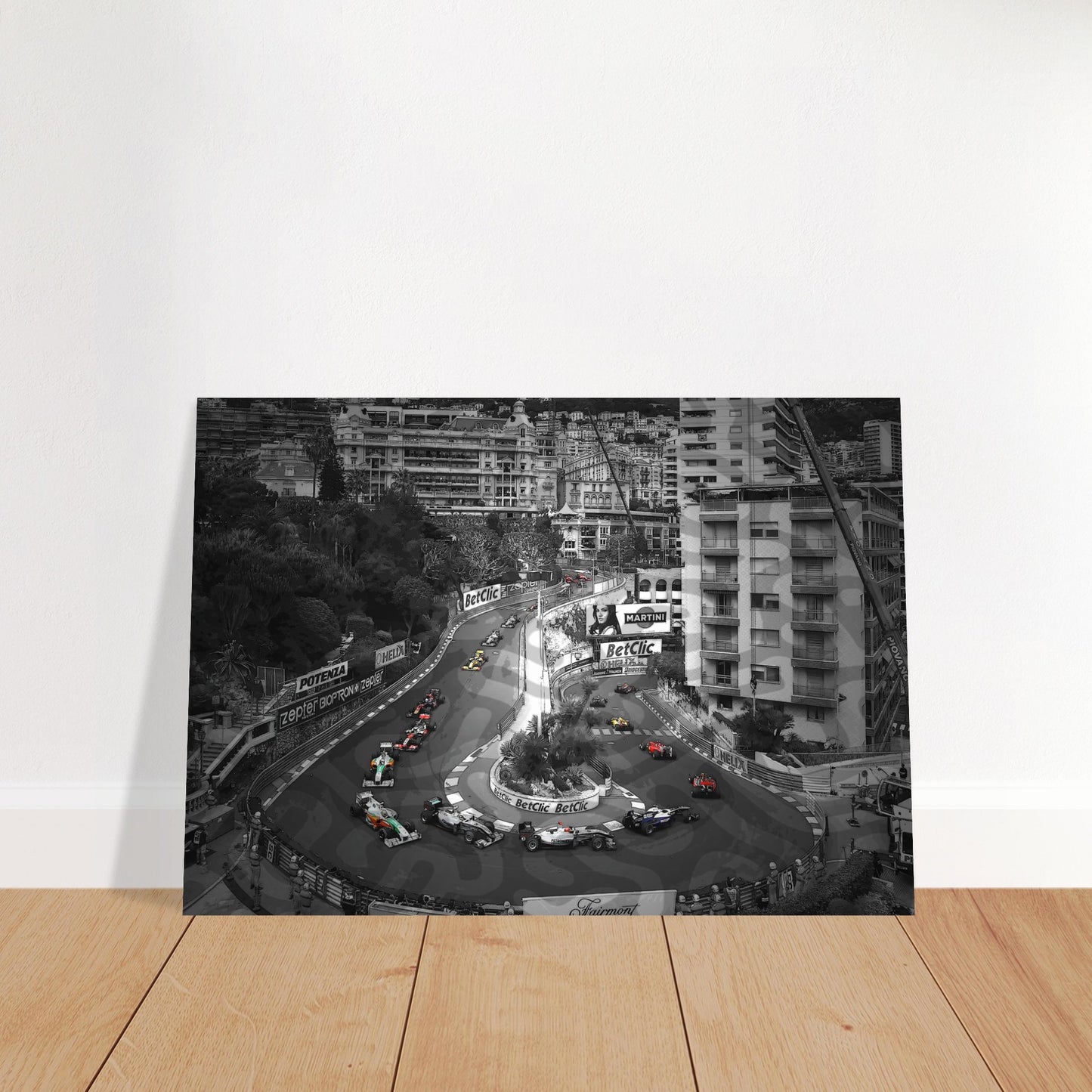 Monaco GP Custom (oil-paint style) Premium Semi-Glossy Paper Poster