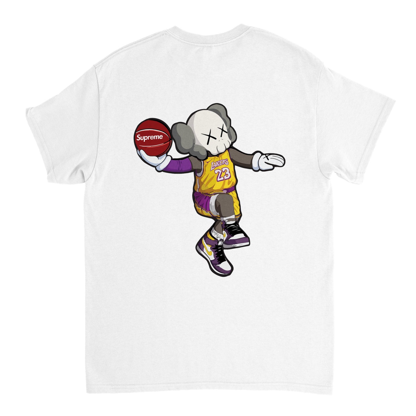 Kaws Dunk Heavyweight Unisex Crewneck T-shirt