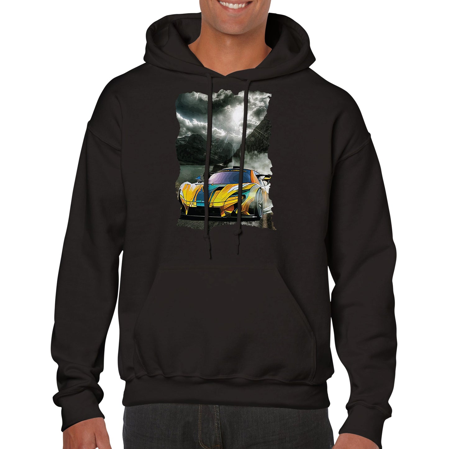 Mountain Smoke Classic Unisex Pullover Hoodie