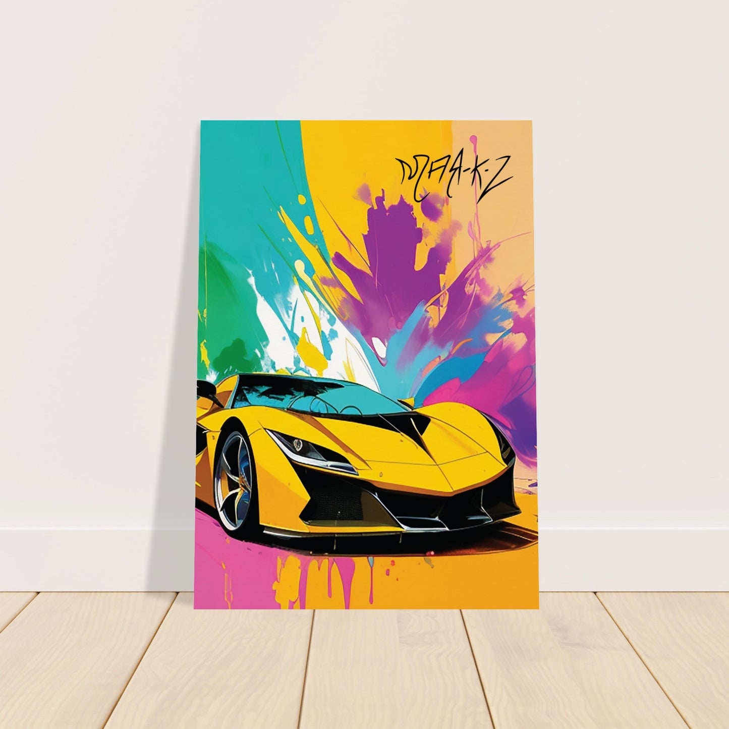 Supercar Delight Museum-Quality Matte Paper Poster