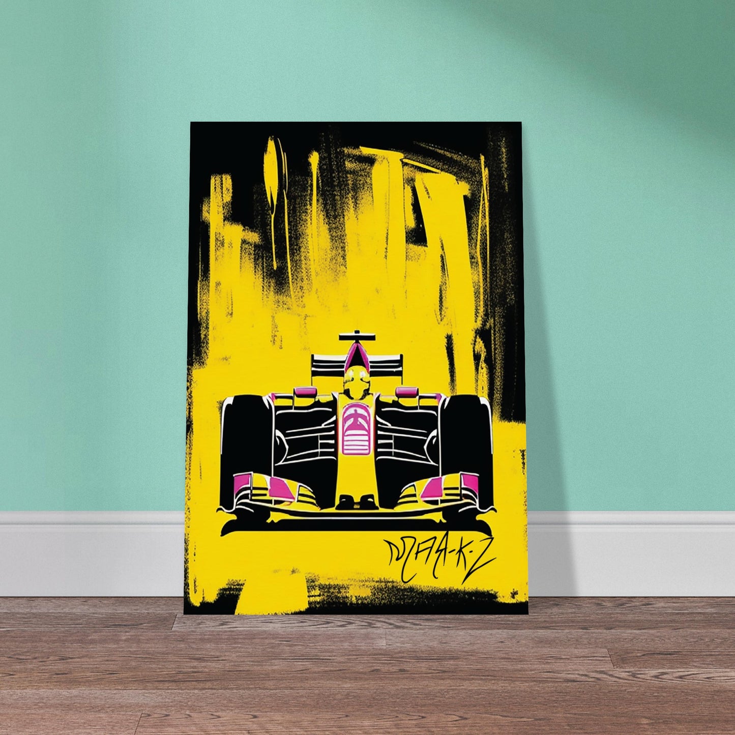 Custom Formula One Museum-Quality Matte Paper Poster