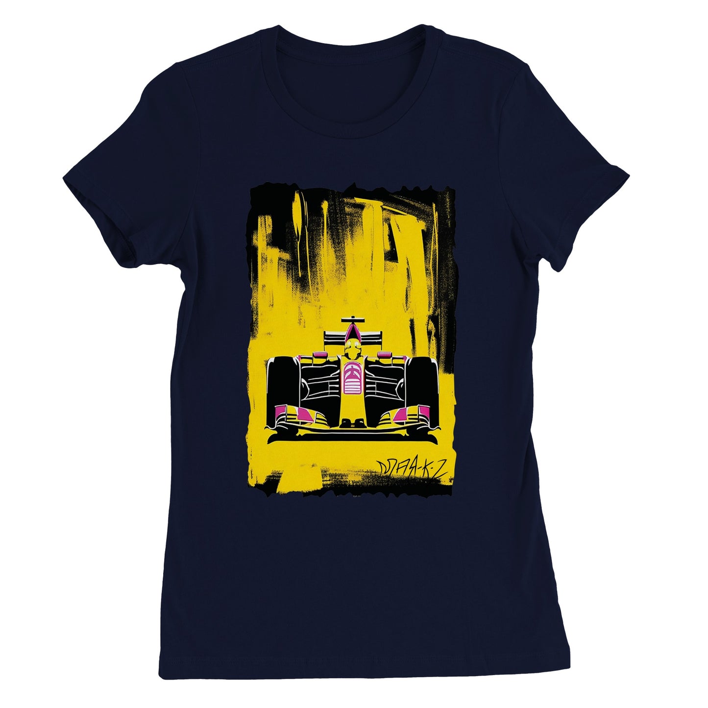 Custom Formula One Premium Womens Crewneck T-shirt