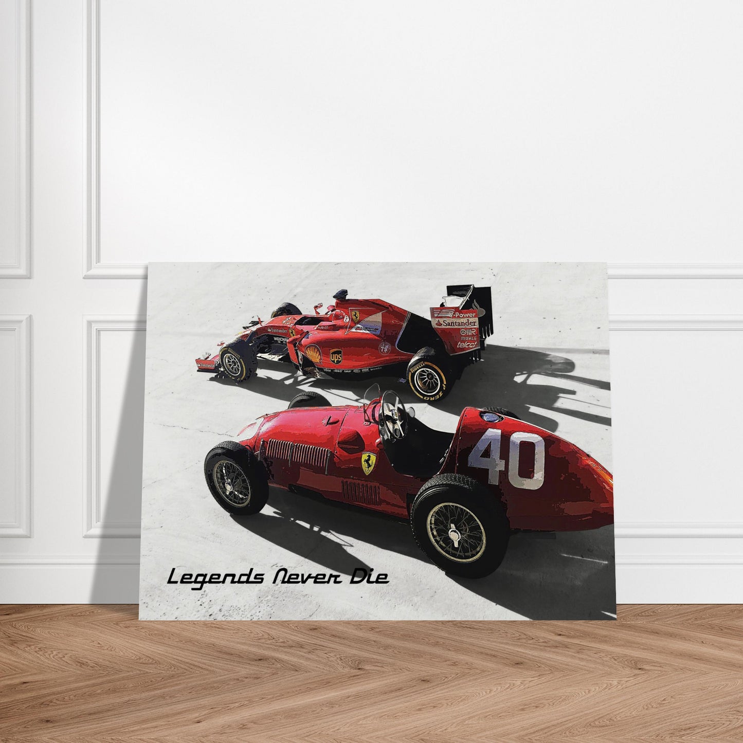 "Legends Never Die" Museum-Quality Matte Paper Poster