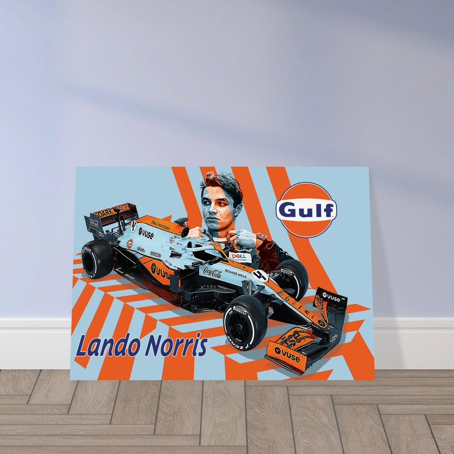 Lando Gulf Tribute Museum-Quality Matte Paper Poster