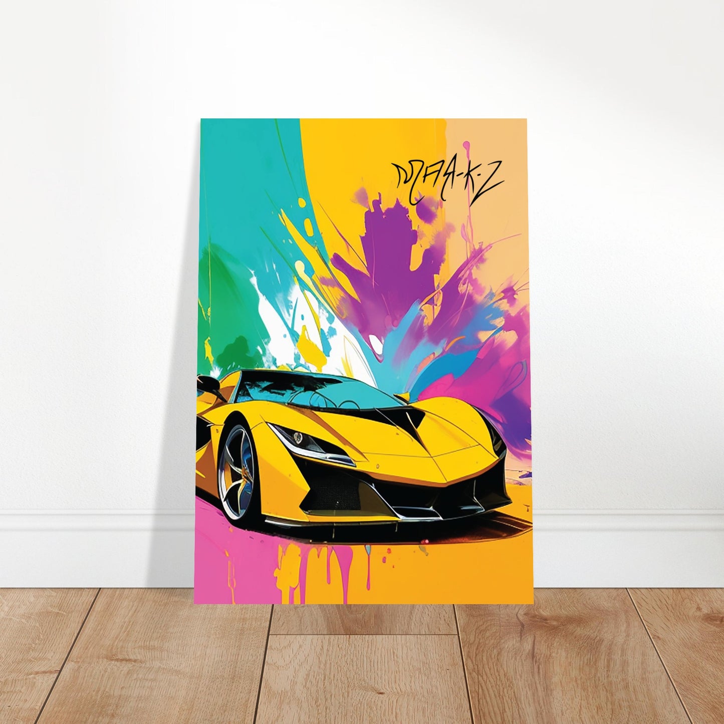 Supercar Delight Classic Semi-Glossy Paper Poster